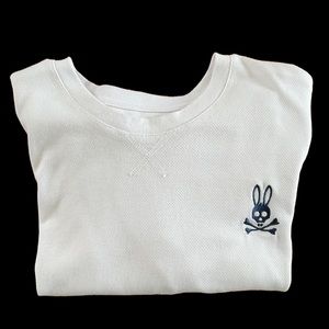Psycho Bunny - White Long Sleeve Shirt - size XL